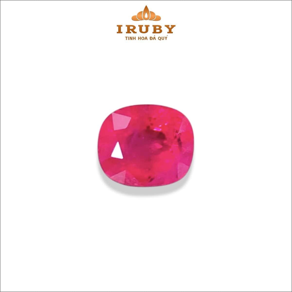 Đá Ruby facet đỏ huyết Lục Yên 1,67ct tự nhiên 100% – IRRF115 26445167