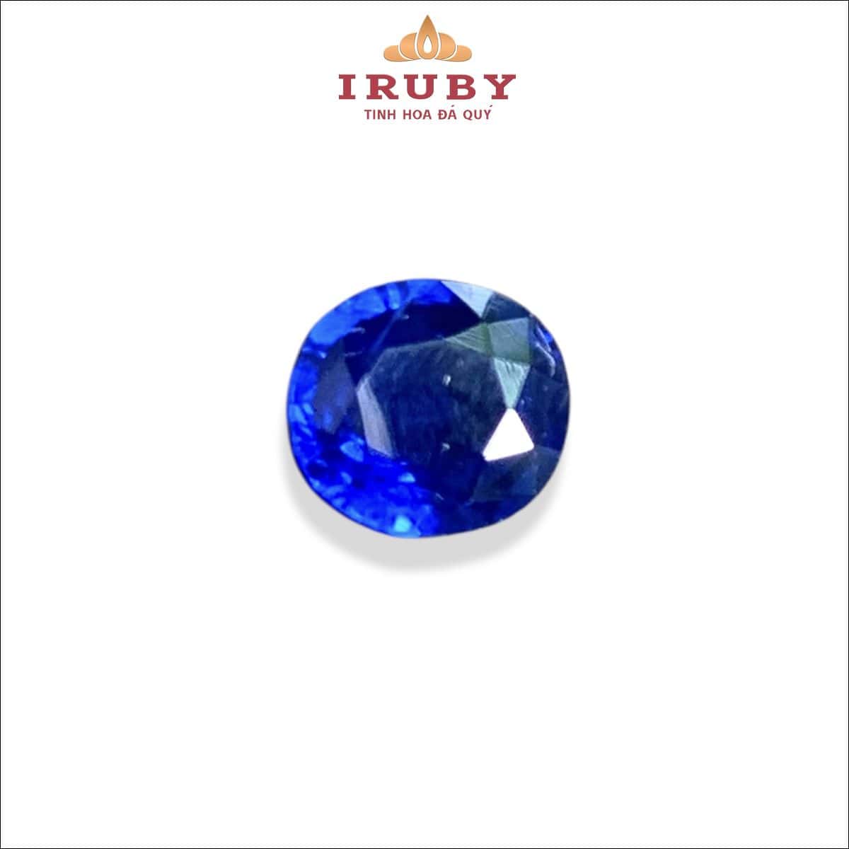 Đá Sapphire xanh lam hoàng gia tự nhiên 100% 0,81ct – IRBS18 2648081