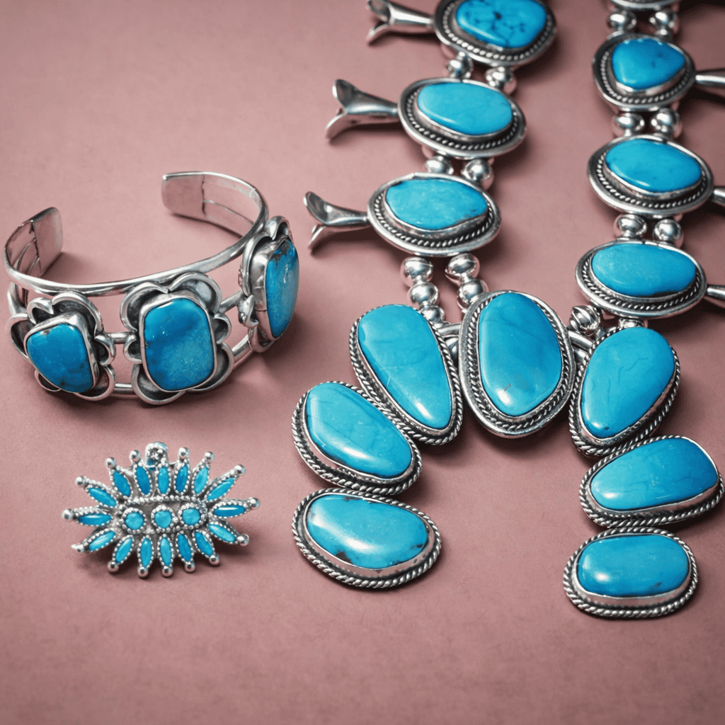 Đá Turquoise sở hữu gam màu rất độc đáo, mang đến sự thịnh vượng và bình an