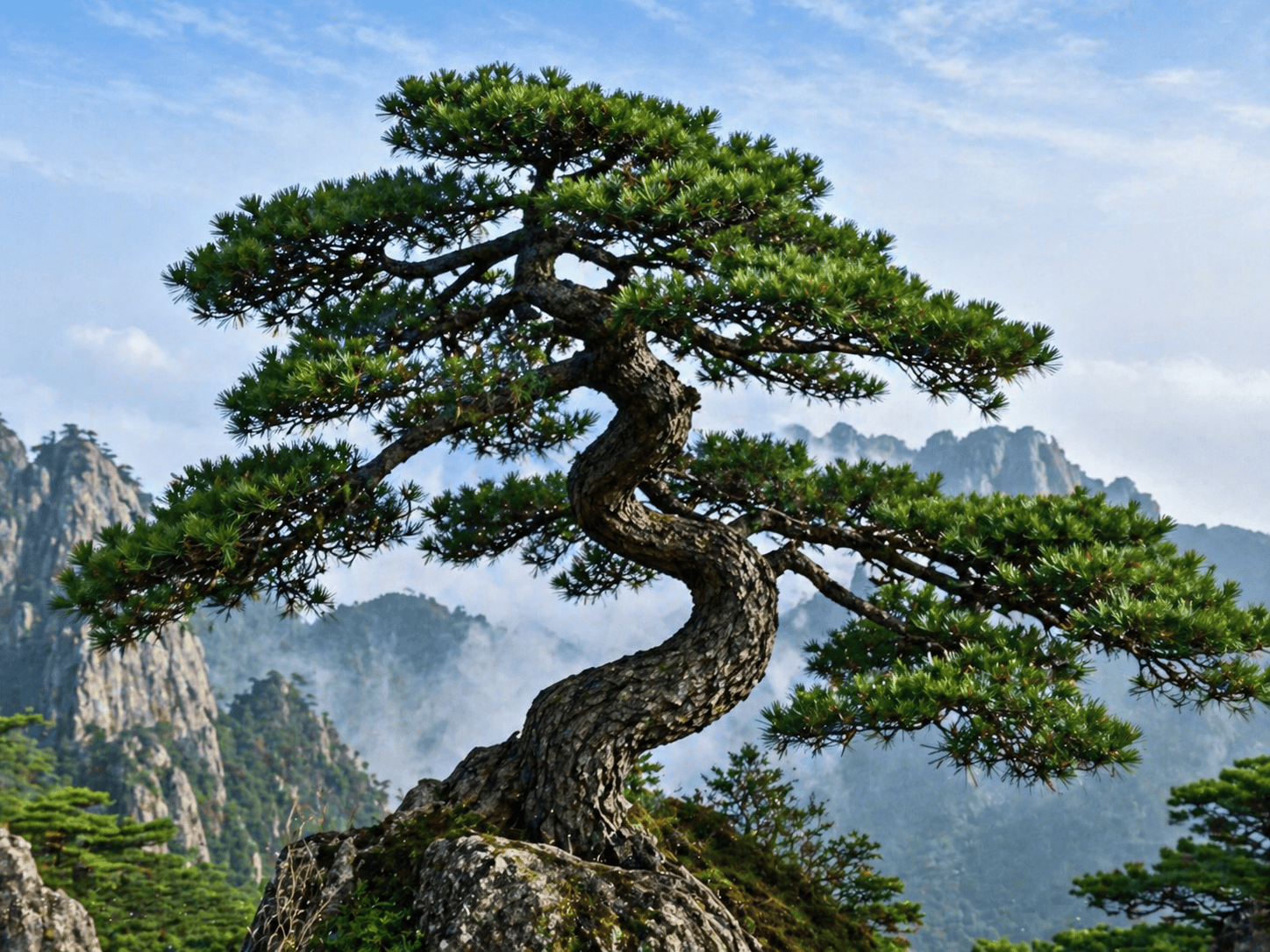 Tùng bách mộc loại cây lớn trong phong thủy tượng trưng cho người quân tử