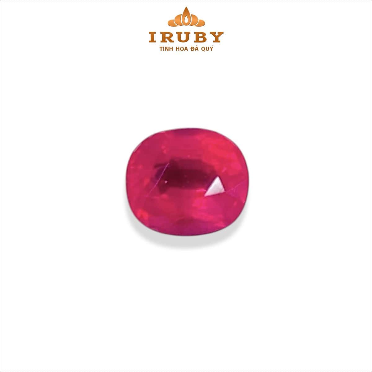 Viên Milky Ruby đồng đỏ 0,68ct tự nhiên 100% – IRRF36 2559069