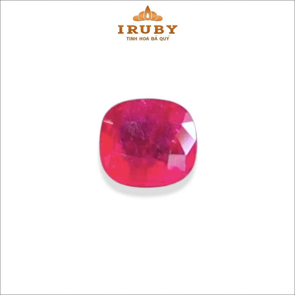 Đá Ruby facet đỏ huyết Lục Yên tự nhiên 100% 0,99ct – IRRF28 26515099