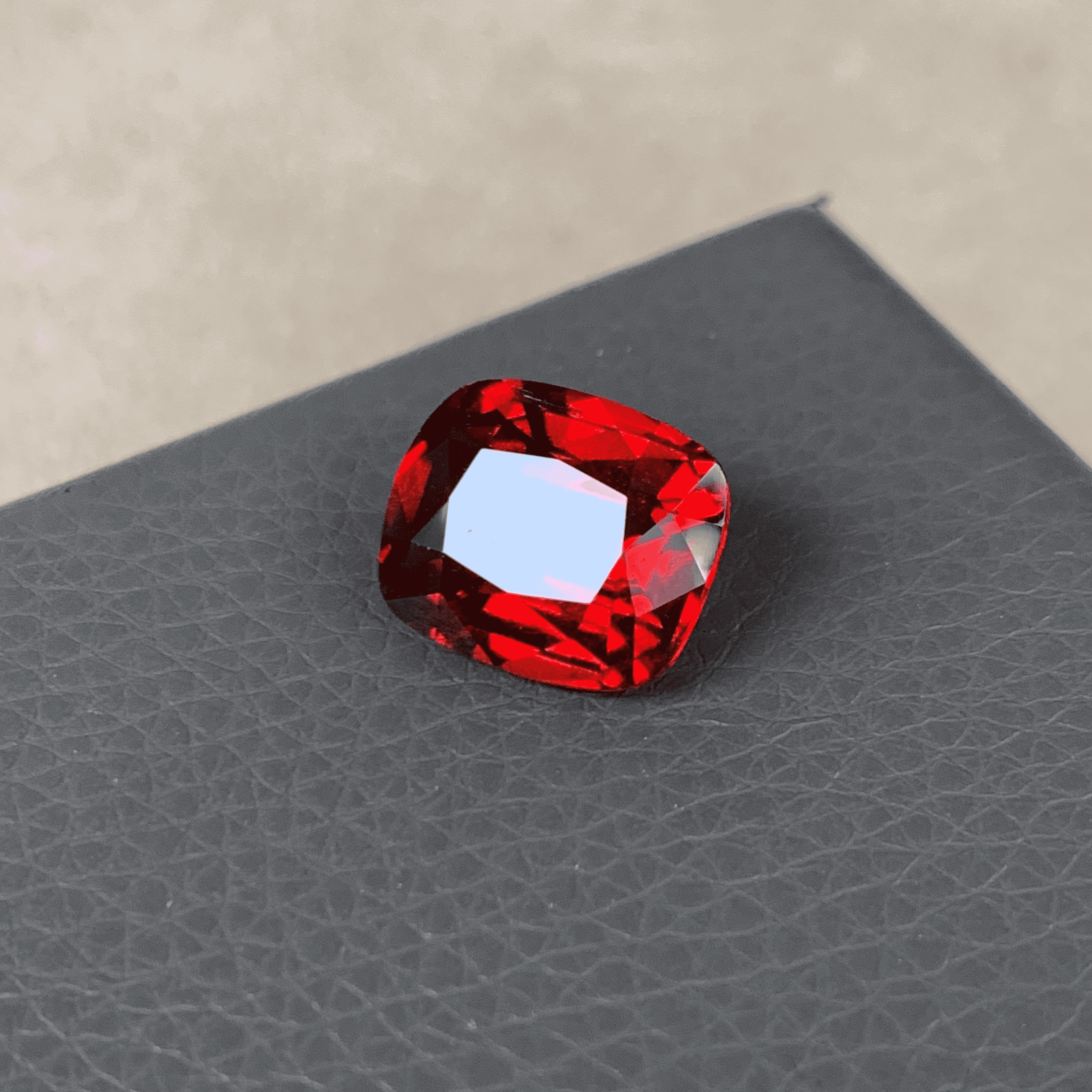 Viên Garnet đỏ cam Srilanka tự nhiên 9,69ct - IRRK16 2666969 ảnh 5