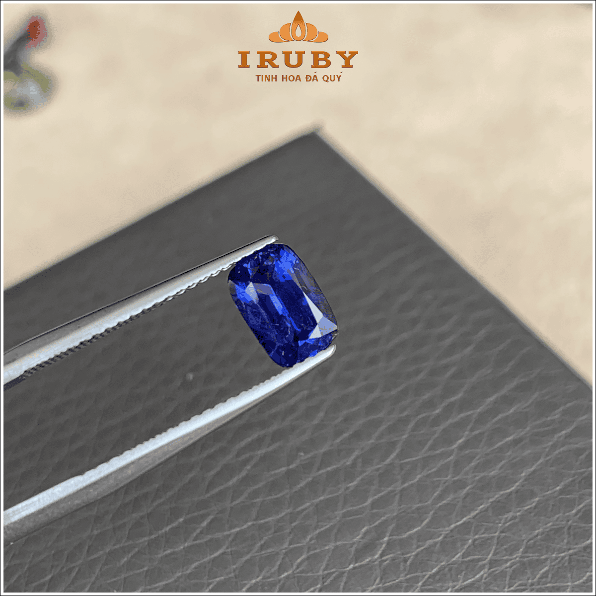 \Đá Sapphire blue Lục Yên tự nhiên 1,47ct – IRTA38 26628147 ảnh 5