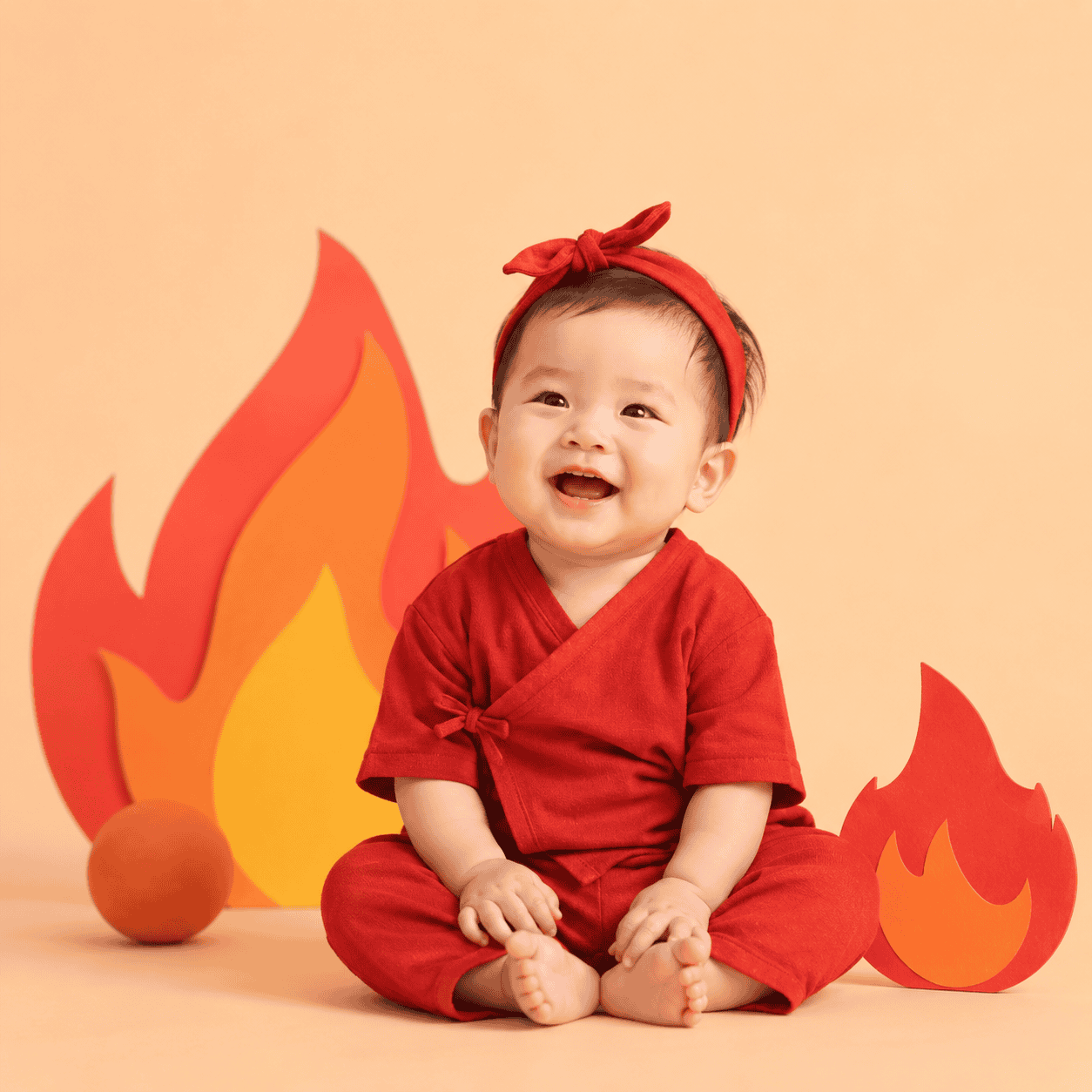 Em bé mệnh Hỏa mang đến sự ấm áp cho gia đình