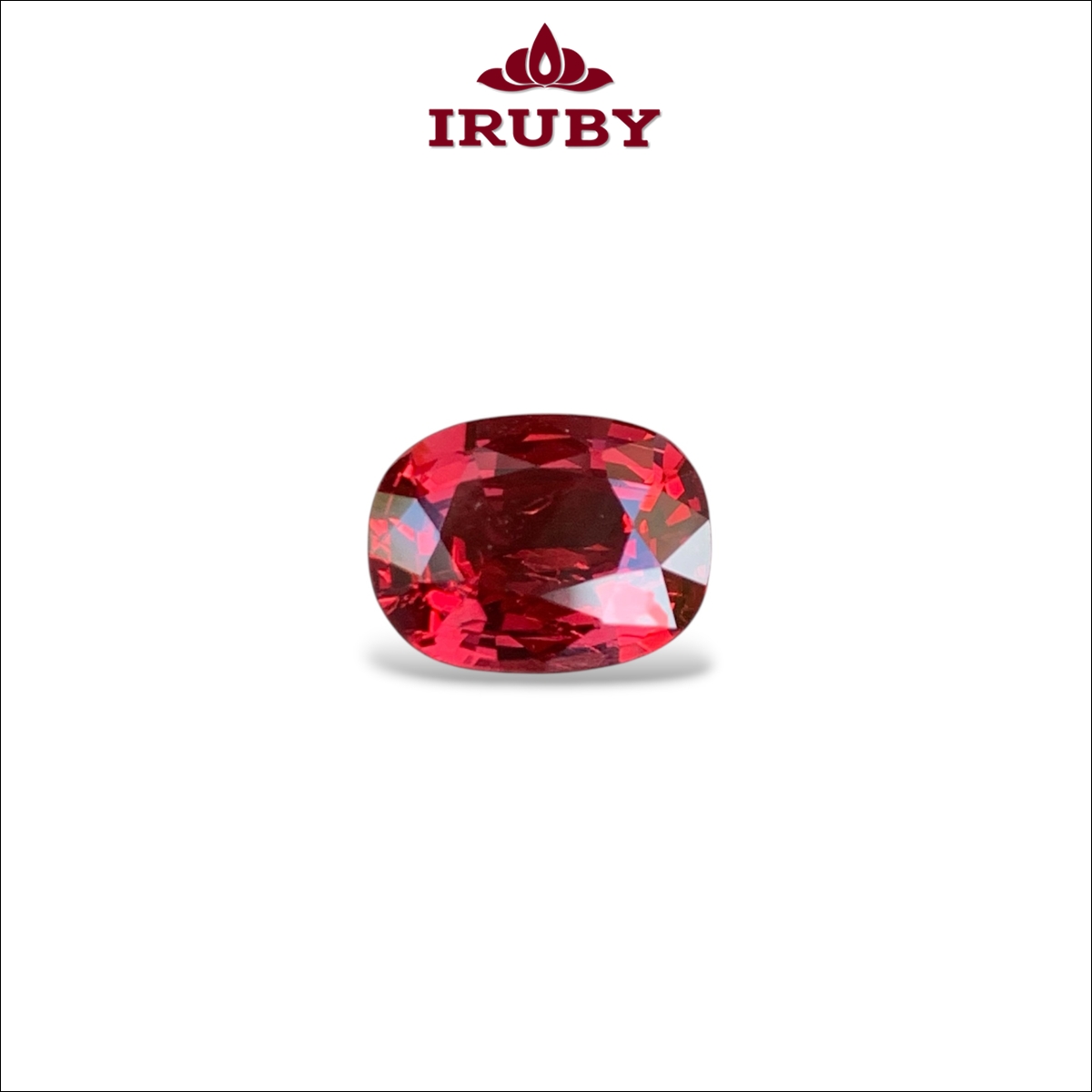 Viên Red Spinel Lục Yên tự nhiên 100% 3,3ct – IRTA145 266100339