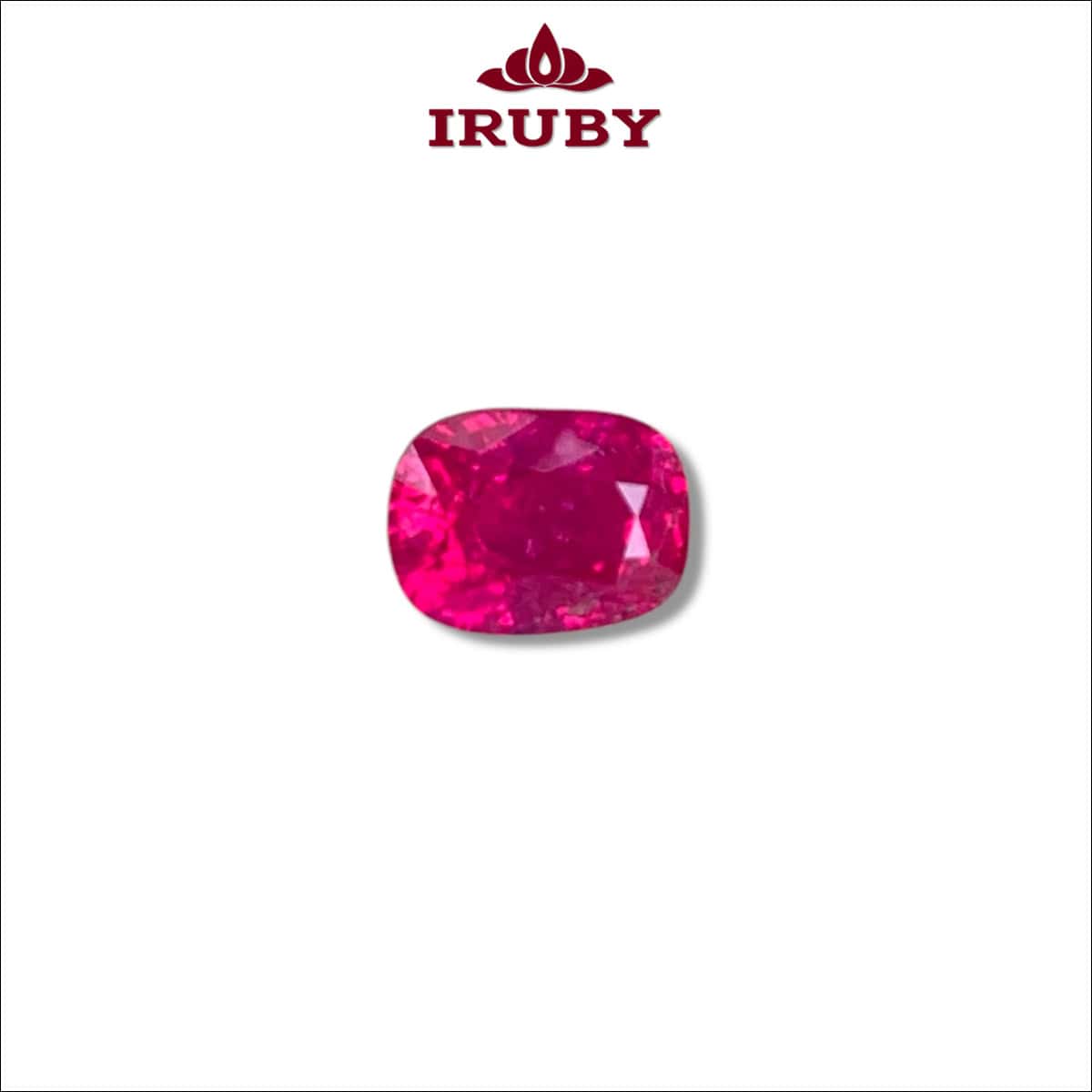 Viên Ruby đỏ tươi Lục Yên tự nhiên 100% 1,04ct – IRTA50 26630104