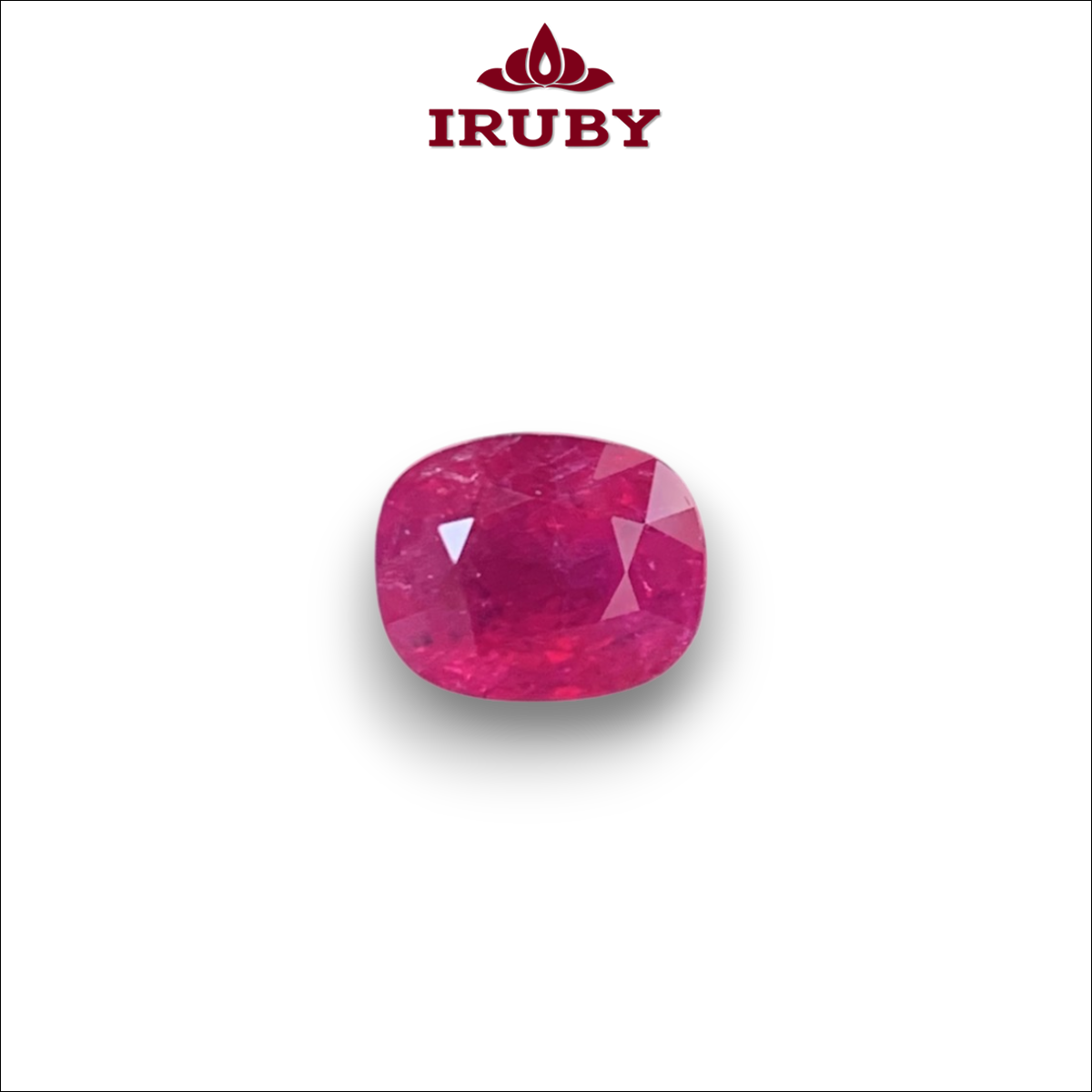Viên Ruby facet Lục Yên tự nhiên 100% 2,55ct – IRNO45 26625256