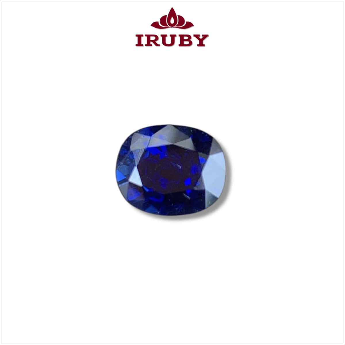 Viên Sapphire Royal Blue Lục Yên tự nhiên 100% 1,66ct – IRTA38 26618166
