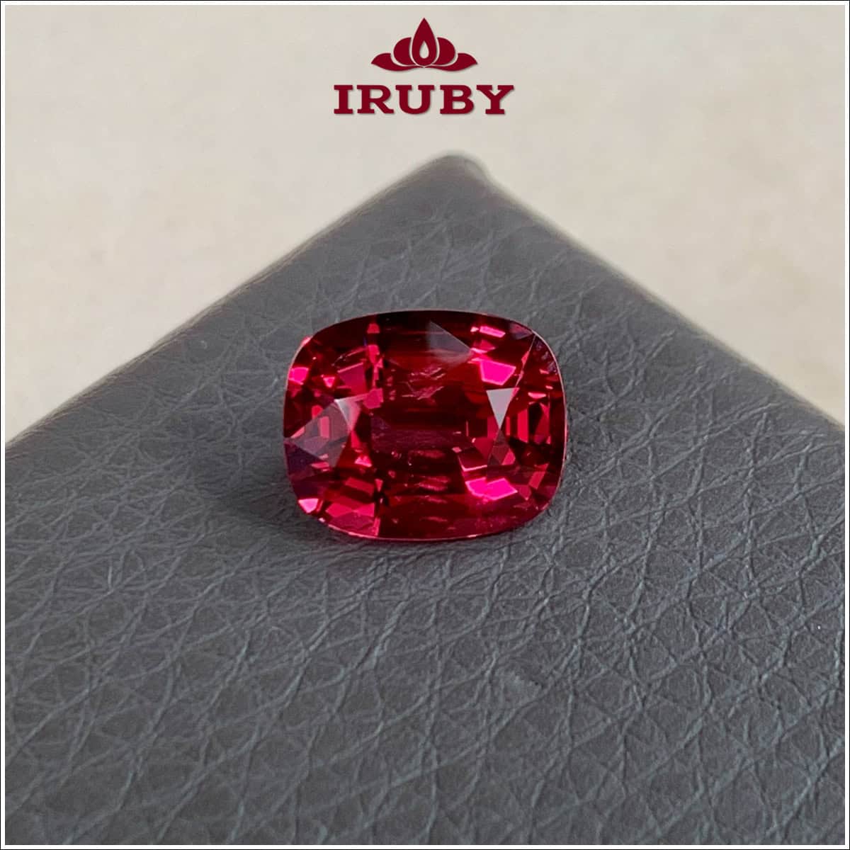 Viên Spinel gốc gạo Lục Yên đỏ huyết tự nhiên 100% 4,54ct - IRRS390 266340454