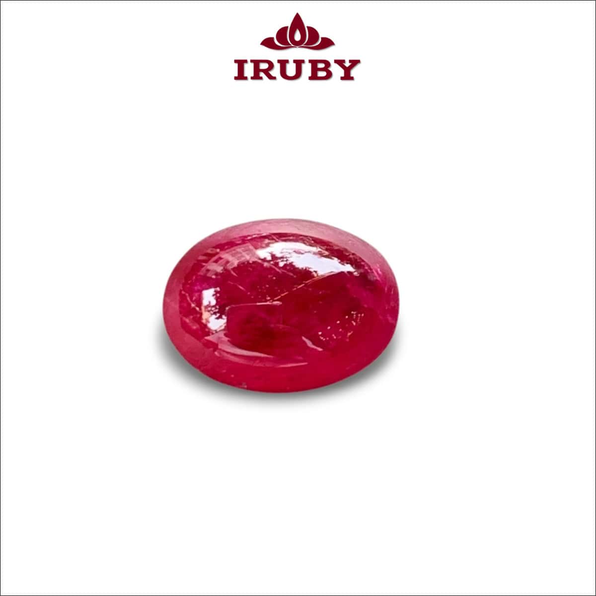 Viên Ruby cabochon huyết kính Lục Yên hiếm có 5ct – IRRC115 2676550