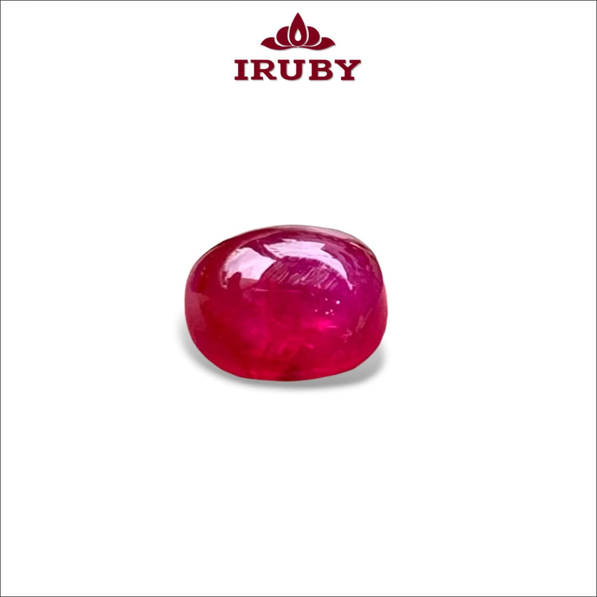 Viên Ruby Cabochon Lục Yên huyết kính tự nhiên 100% 4,57ct – IRRC39 26720457