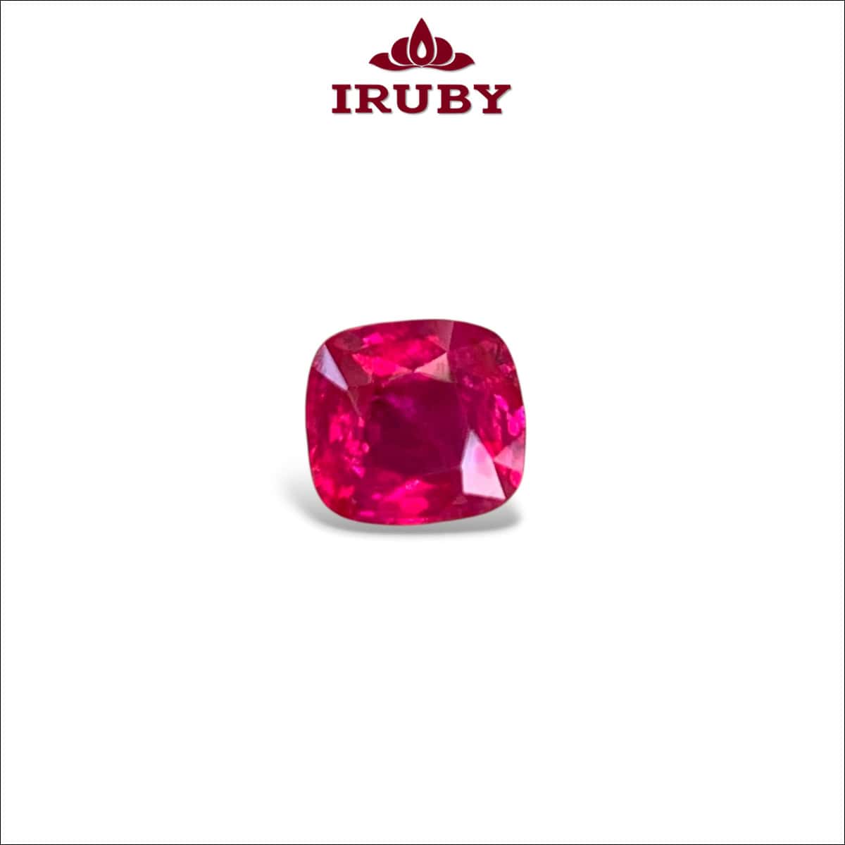 Viên Ruby facet Lục Yên tự nhiên 100% 1,33ct – IRTA115 26770133