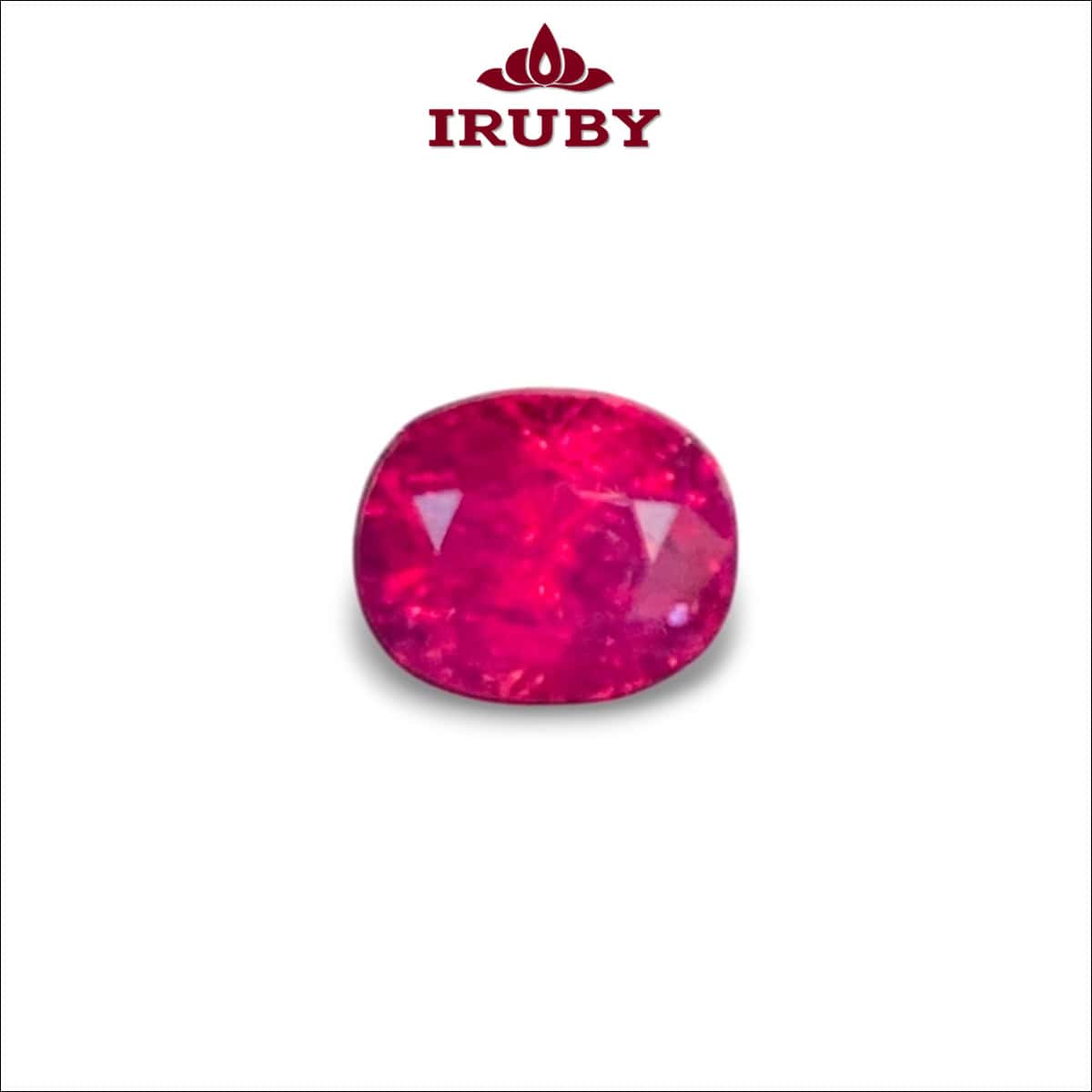 Viên Ruby facet đỏ đồng Lục yên tự nhiên 100% 1,47ct – IRTA110 26760147