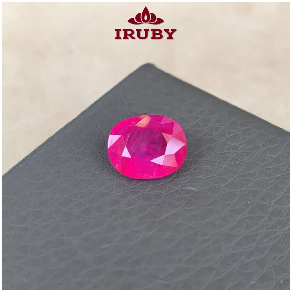 Viên Ruby facet Lục Yên tự nhiên 100% 5,5ct - IRKI260 267220550 ảnh 8