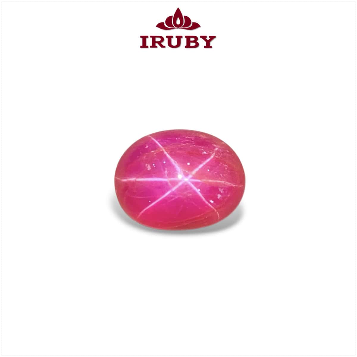 Viên Ruby sao Yên Bái 10,9ct tự nhiên 100% – IRSR155 267100109