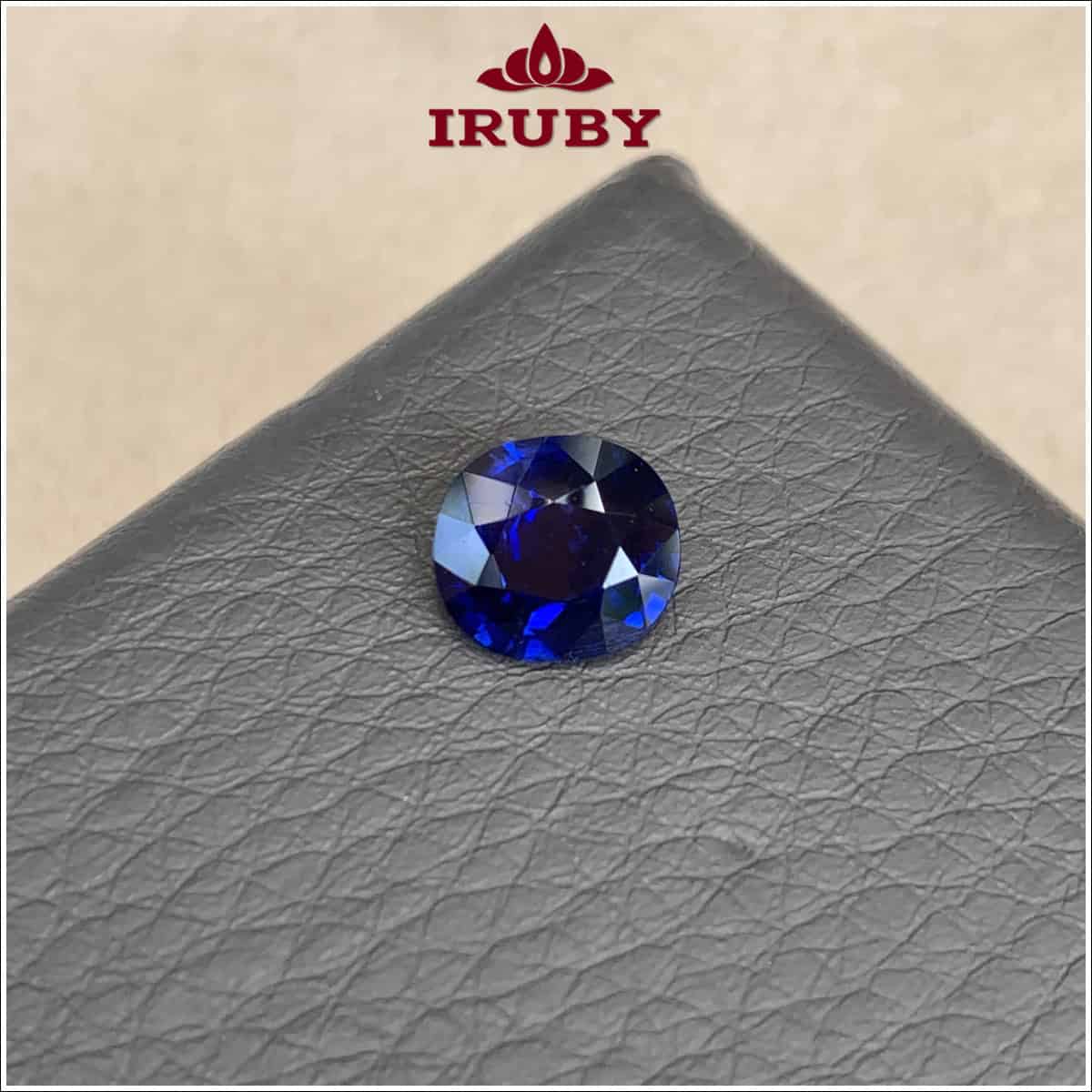 viên Sapphire xanh lam hoàng gia Lục Yên tự nhiên 100% 2,47ct - IRHI95 26775247 ảnh 1