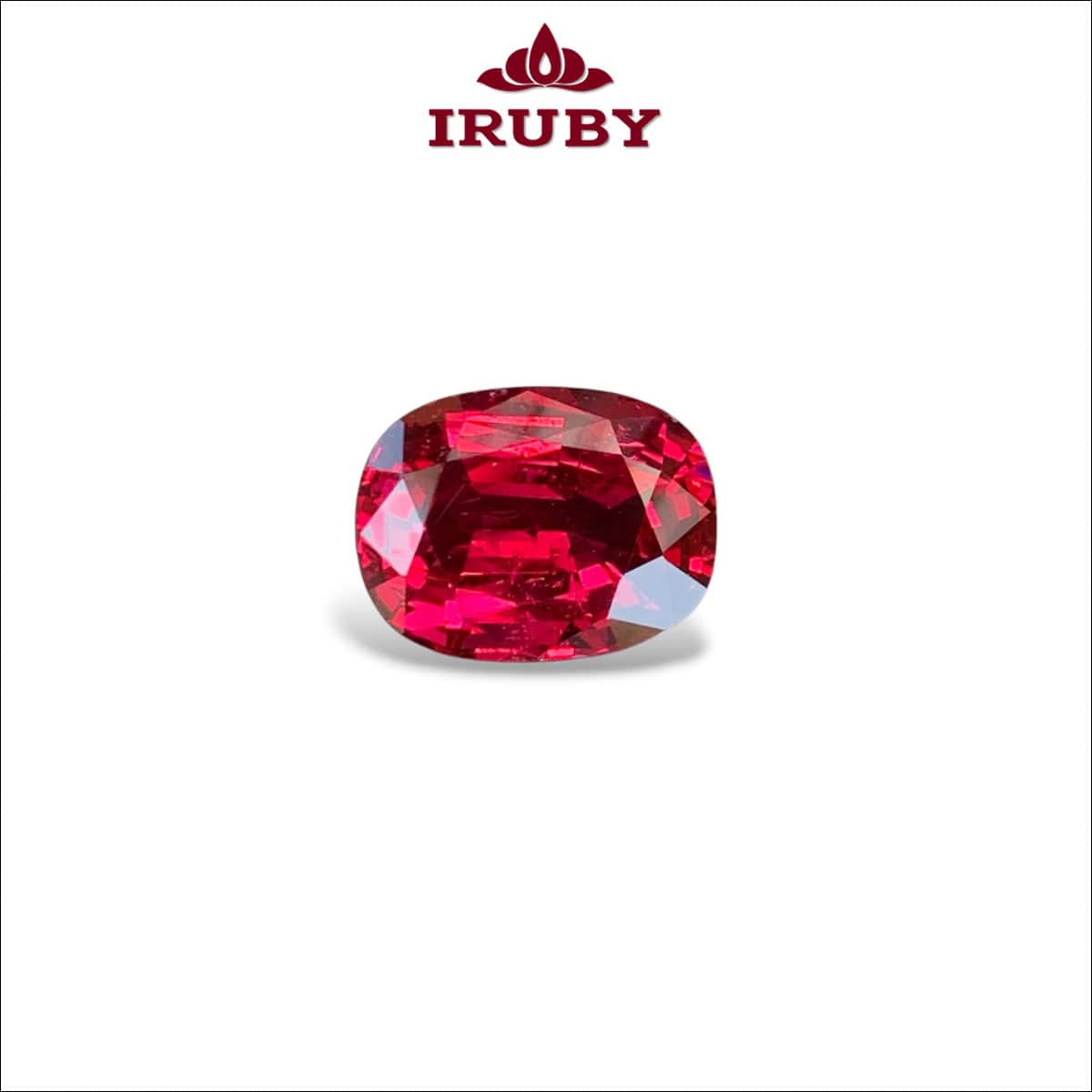 Viên Spinel đỏ gốc gạo Lục Yên không nhiệt tự nhiên 100% 4,63ct - IRNA390 267350463