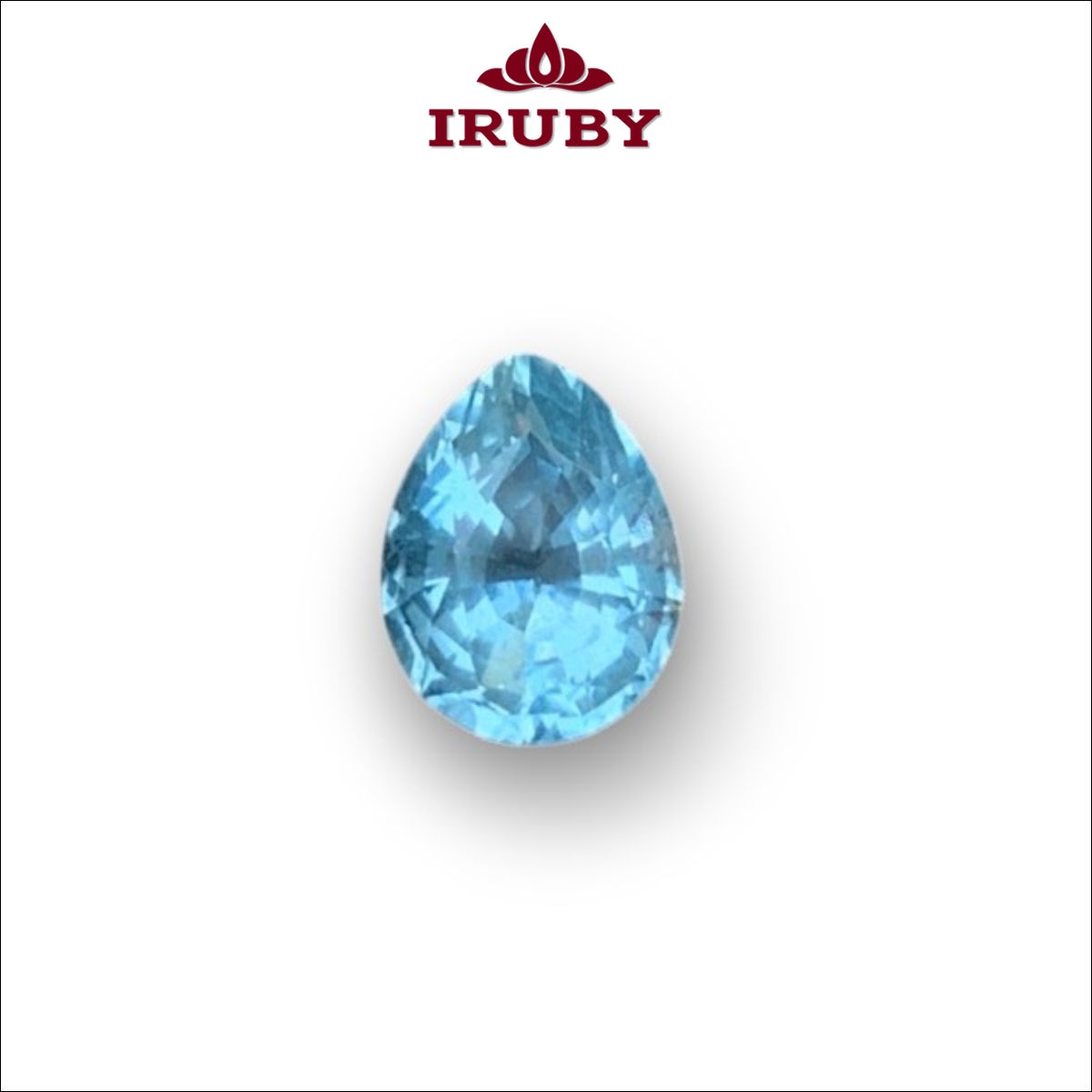 Viên Aquamarine xanh biển hình giọt nước 1,9ct – IRQA57 268828519