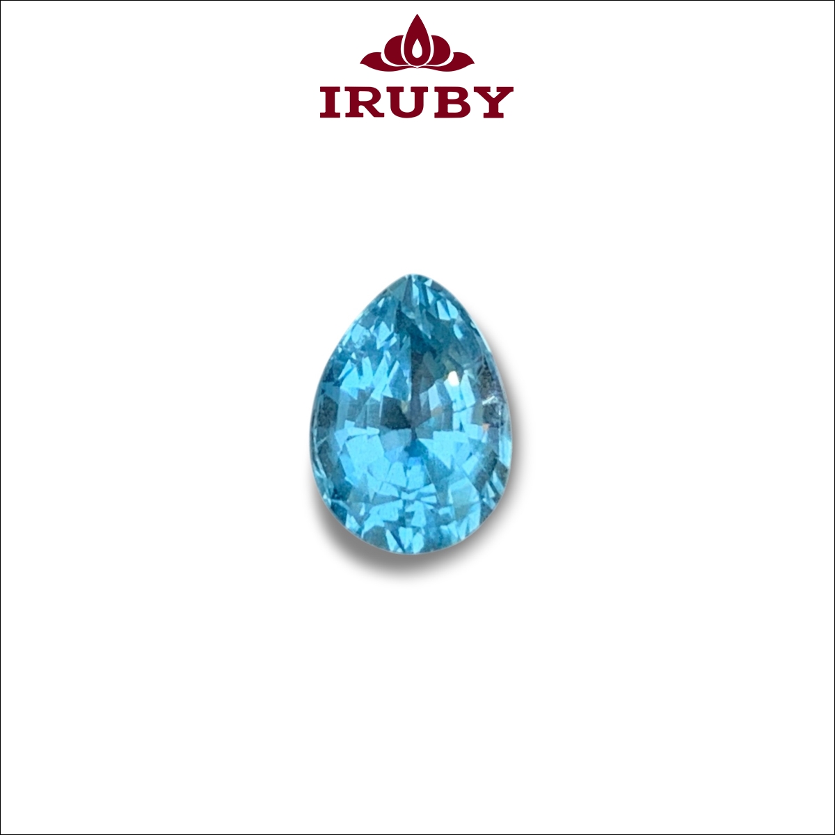 Viên Aquamarine tự nhiên khối giọt nước 2,11ct – IRAQ633 268832211