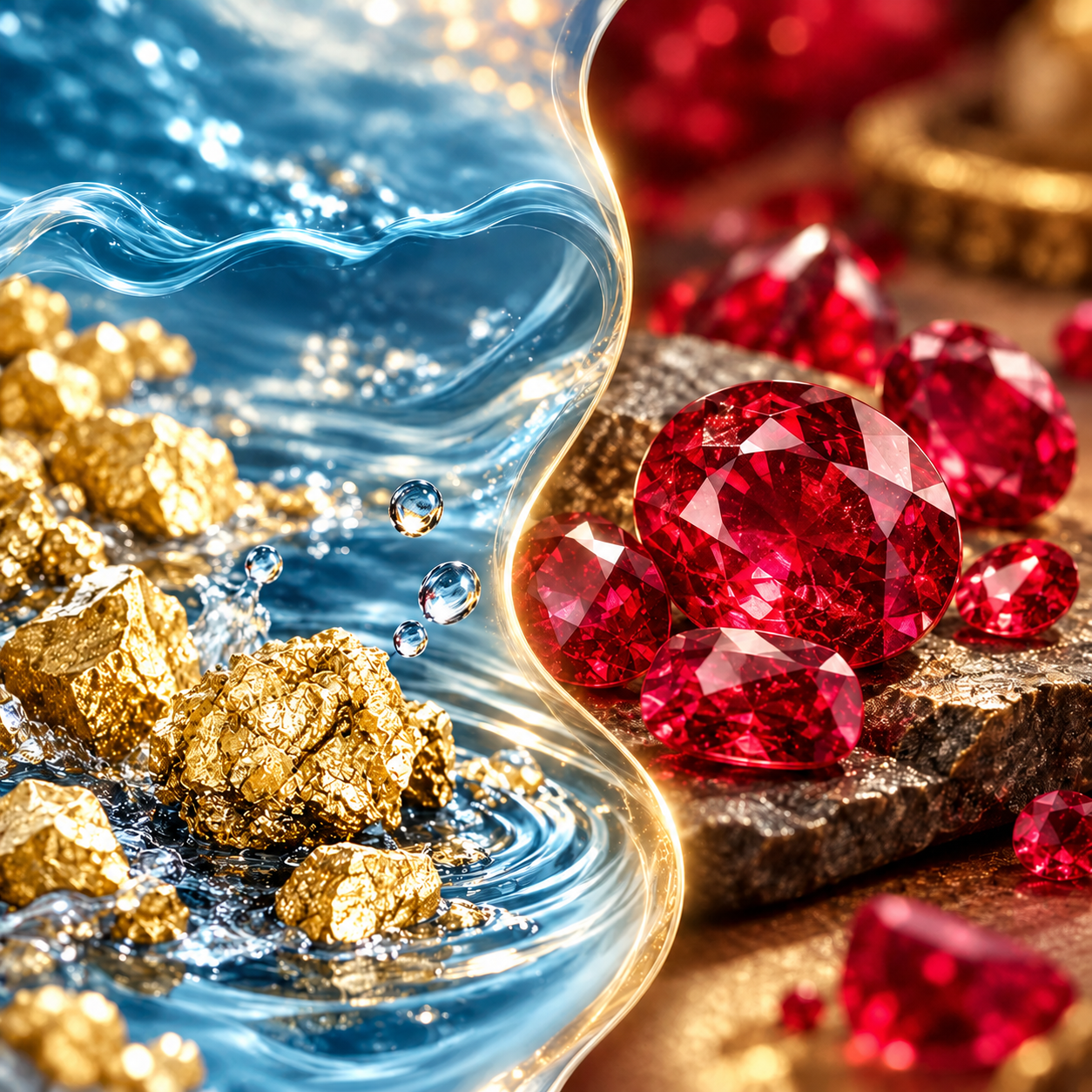 Mệnh Thủy và kim khi đeo đá Ruby cần chú ý để cân bằng năng lượng 