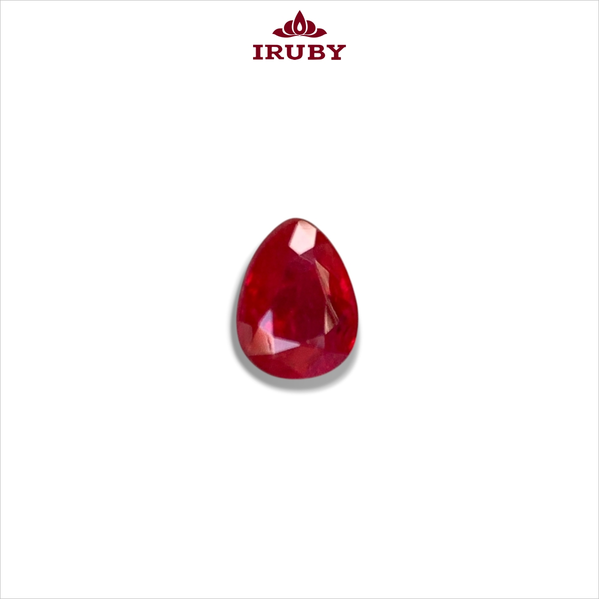 Viên Ruby facet đỏ huyết tự nhiên 100% 1,145ct – IRRF39 26918114