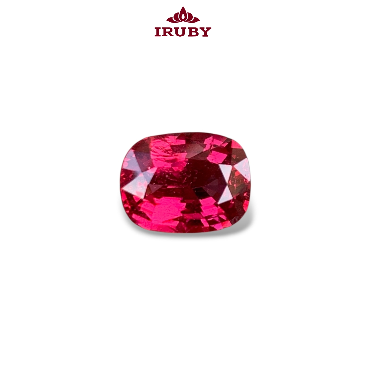Viên Spinel đỏ Lục Yên tự nhiên 100% 3,28ct –  IRTA140 269120328