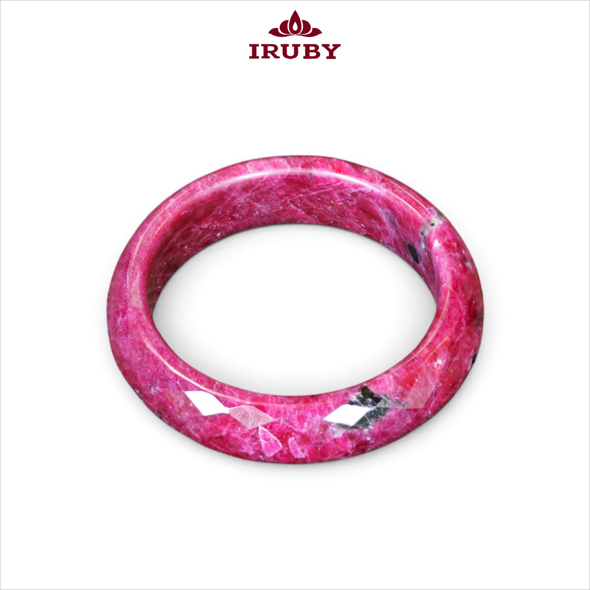 Vòng tay Ruby liền khối tự nhiên IRVT60 260850744