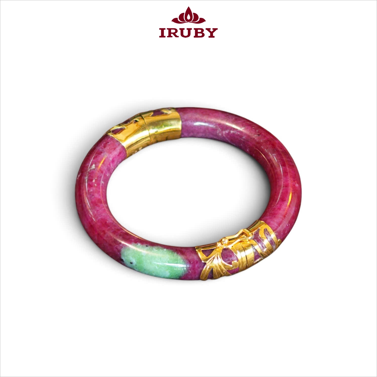 Vòng tay Ruby tự nhiên có khóa IRVT62 260852651