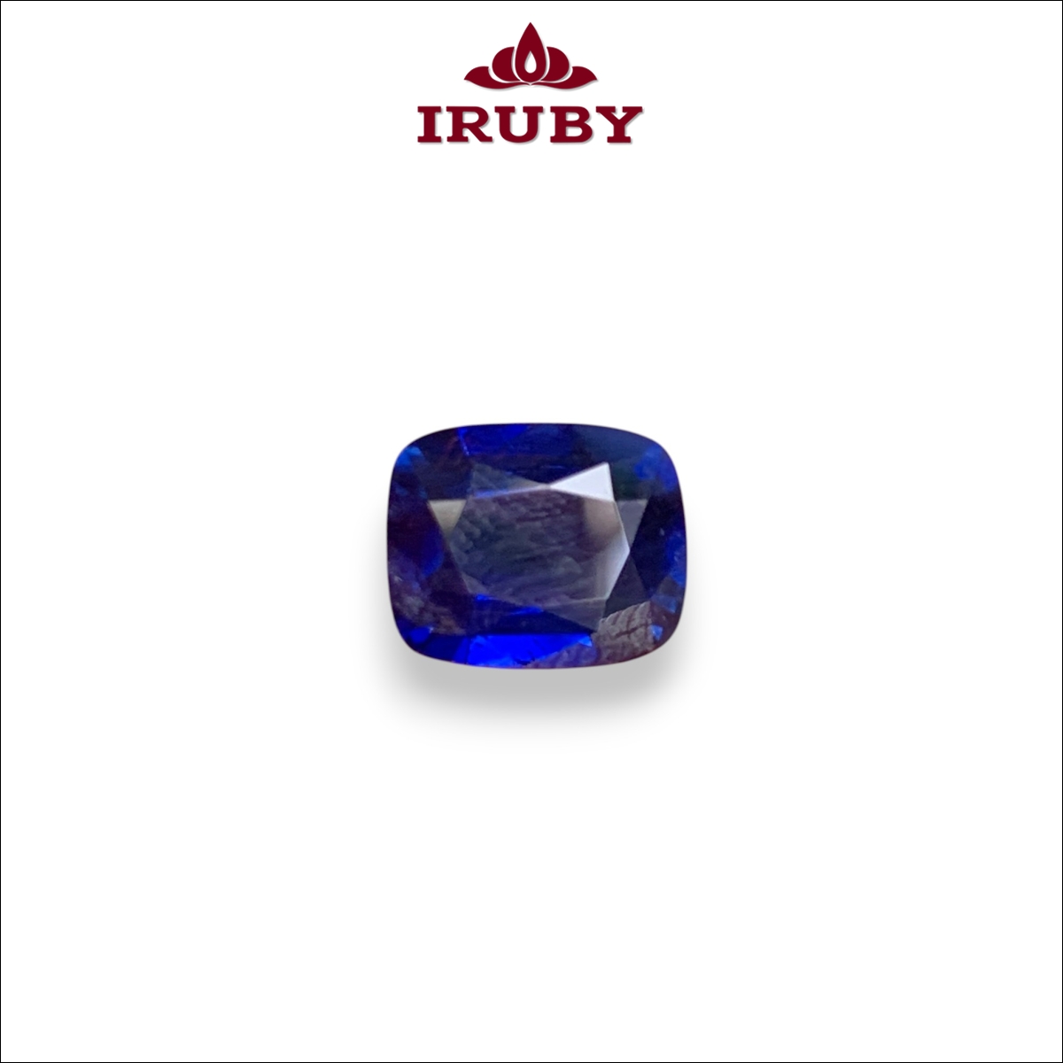 Đá Sapphire Royal Blue Lục Yên 1,8ct không nhiệt – IRTA39 26102518